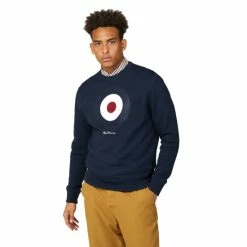 Ben Sherman Flock Target Sweatshirt For Male -Cheap Ben Sherman Store unnamed file 1012