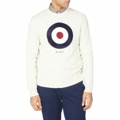 Ben Sherman Flock Target Sweatshirt For Male -Cheap Ben Sherman Store unnamed file 1013
