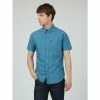 Ben Sherman Short Sleeve Organic Cotton Oxford Shirt For Male