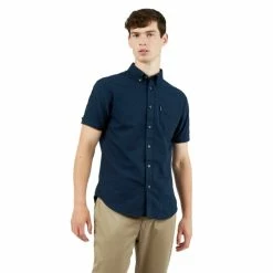 Ben Sherman Short Sleeve Organic Cotton Oxford Shirt For Male -Cheap Ben Sherman Store unnamed file 1123