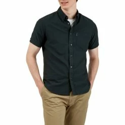 Ben Sherman Short Sleeve Organic Cotton Oxford Shirt For Male -Cheap Ben Sherman Store unnamed file 1141