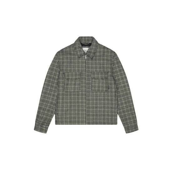 Ben Sherman Wool-blend Check Blouson Jacket For Male 4 Ben Sherman Wool-blend Check Blouson Jacket For Male - Image 4