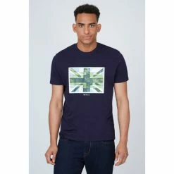 Ben Sherman Painted Union Jack T-shirt For Male -Cheap Ben Sherman Store unnamed file 1215