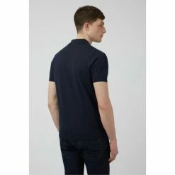 Ben Sherman Short Sleeve Knitted Textured Polo Shirt For Male -Cheap Ben Sherman Store unnamed file 1235