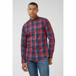 Ben Sherman Gradient Check Shirt For Male -Cheap Ben Sherman Store unnamed file 1261