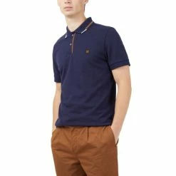 Ben Sherman Textured Pique Polo For Male -Cheap Ben Sherman Store unnamed file 1275