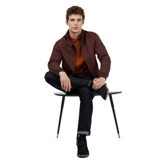 Ben Sherman Long Sleeve Knitted Polo For Male 2 Ben Sherman Long Sleeve Knitted Polo For Male - Image 2