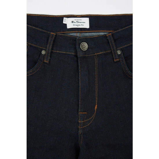 Ben Sherman Rinse Wash Straight Jeans For Male 6 Ben Sherman Rinse Wash Straight Jeans For Male - Image 6