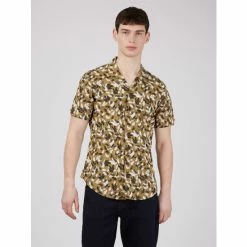 Ben Sherman Botanical Print Shirt For Male -Cheap Ben Sherman Store unnamed file 1331