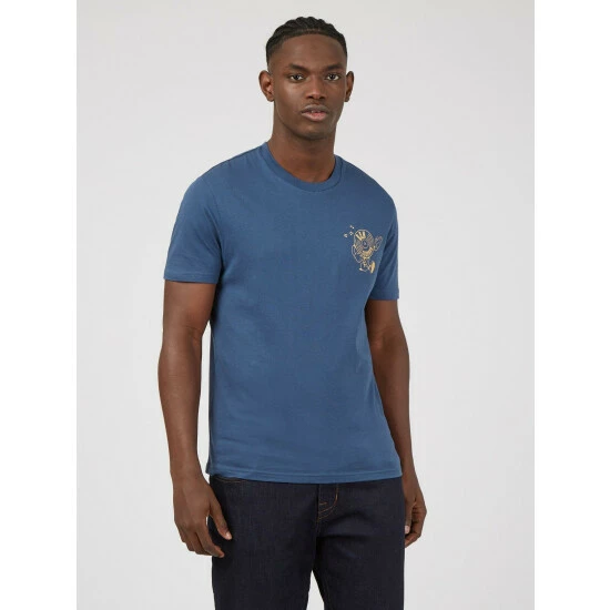 Ben Sherman Strolling Record Tee For Male 1 Ben Sherman Strolling Record Tee For Male