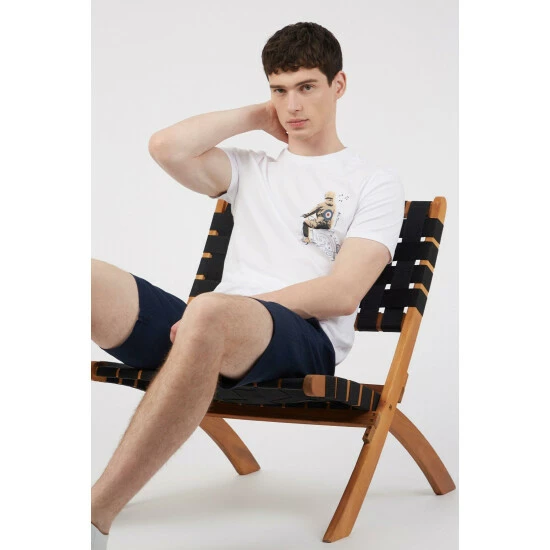 Ben Sherman Doodle Mod Tee For Male 2 Ben Sherman Doodle Mod Tee For Male - Image 2