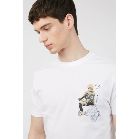 Ben Sherman Doodle Mod Tee For Male 5 Ben Sherman Doodle Mod Tee For Male - Image 5