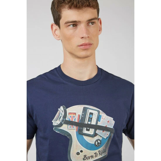 Ben Sherman Mod Helmet Tee For Male 5 Ben Sherman Mod Helmet Tee For Male - Image 5