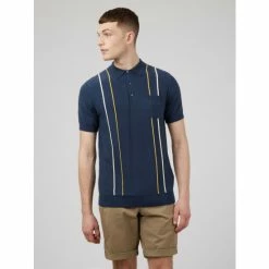 Ben Sherman Minimal Mod Stripe Polo For Male -Cheap Ben Sherman Store unnamed file 1425