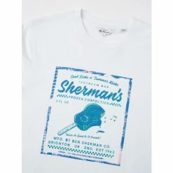 Ben Sherman Vintage Ice Cream Tee For Male -Cheap Ben Sherman Store unnamed file 1430