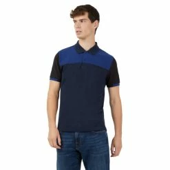 Ben Sherman Short Sleeve Colour Block Polo For Male
