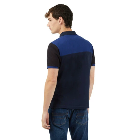 Ben Sherman Short Sleeve Colour Block Polo For Male 3 Ben Sherman Short Sleeve Colour Block Polo For Male - Image 3