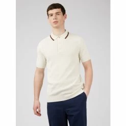Ben Sherman Textured Polo For Male
