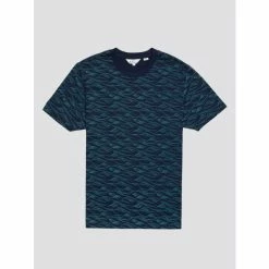 Ben Sherman Wave Print Tee For Male -Cheap Ben Sherman Store unnamed file 1549