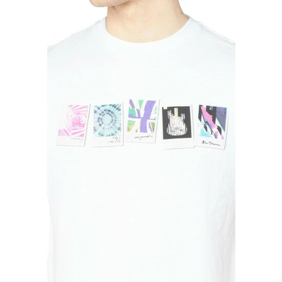 Ben Sherman Photo Stack T-Shirt For Male 3 Ben Sherman Photo Stack T-Shirt For Male - Image 3