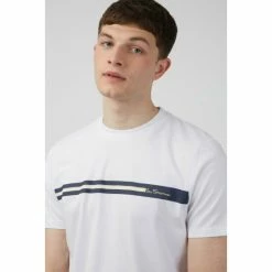 Ben Sherman Chest Stripe Tee For Male -Cheap Ben Sherman Store unnamed file 1602