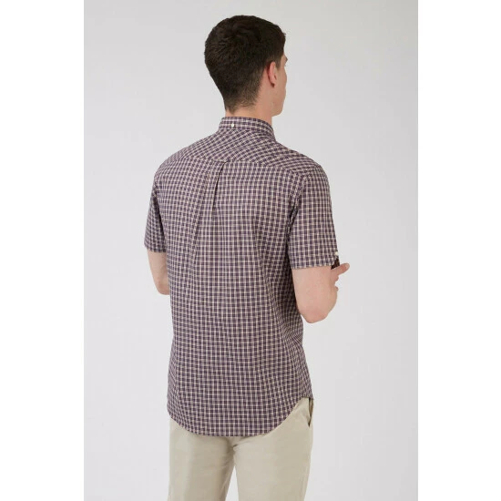 Ben Sherman Short Sleeve Vintage Check For Male 3 Ben Sherman Short Sleeve Vintage Check For Male - Image 3