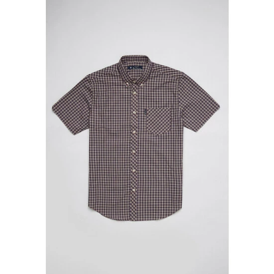 Ben Sherman Short Sleeve Vintage Check For Male 4 Ben Sherman Short Sleeve Vintage Check For Male - Image 4