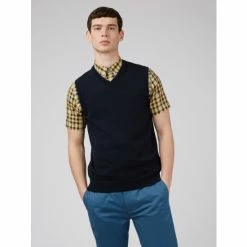 Ben Sherman Signature Cotton Vest For Male