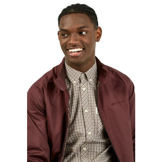 Ben Sherman Short Sleeve Mini Mod Check Shirt For Male 2 Ben Sherman Short Sleeve Mini Mod Check Shirt For Male - Image 2