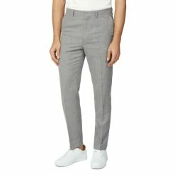 Ben Sherman Broken Structure Camden Fit Suit Trousers For Male