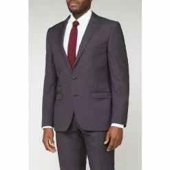 Ben Sherman Peacoat Structure Check Jacket For Male