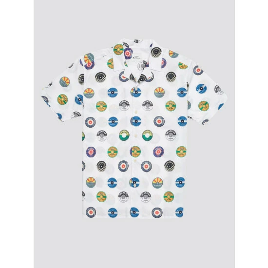 Ben Sherman Photographic Retro Print Shirt For Male 4 Ben Sherman Photographic Retro Print Shirt For Male - Image 4