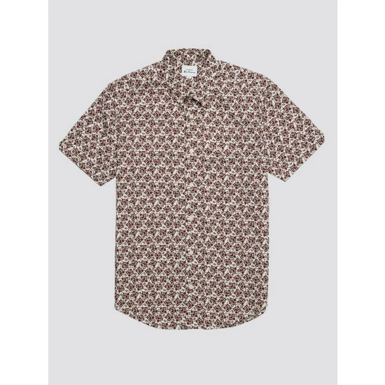 Ben Sherman Retro Print Shirt For Male 4 Ben Sherman Retro Print Shirt For Male - Image 4