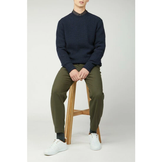 Ben Sherman Fisherman Rib Crew For Male 2 Ben Sherman Fisherman Rib Crew For Male - Image 2