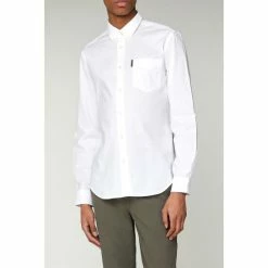 Ben Sherman Long Sleeve Oxford Shirt For Male