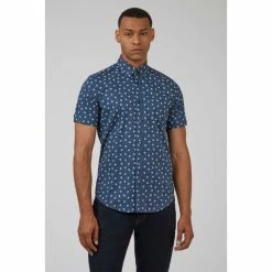 Ben Sherman Scatter Print Shirt For Male