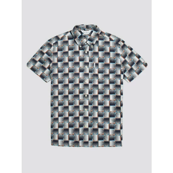 Ben Sherman Archive Print Shirt For Male 4 Ben Sherman Archive Print Shirt For Male - Image 4