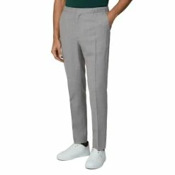 Ben Sherman Camden Fit Knit Structure Suit Trousers For Male