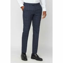 Ben Sherman Overcheck Slim Fit Trouser For Male