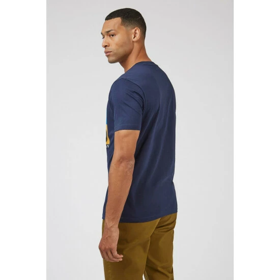 Ben Sherman Bradcast Tee T-Shirt For Male 3 Ben Sherman Bradcast Tee T-Shirt For Male - Image 3