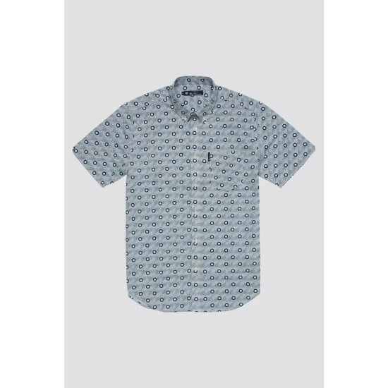 Ben Sherman Retro Print Shirt For Male 4 Ben Sherman Retro Print Shirt For Male - Image 4