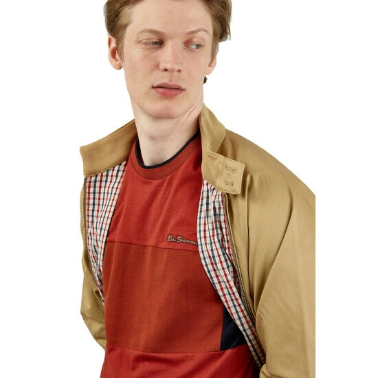 Ben Sherman Pique Panel Tee For Male 2 Ben Sherman Pique Panel Tee For Male - Image 2