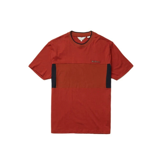 Ben Sherman Pique Panel Tee For Male 4 Ben Sherman Pique Panel Tee For Male - Image 4