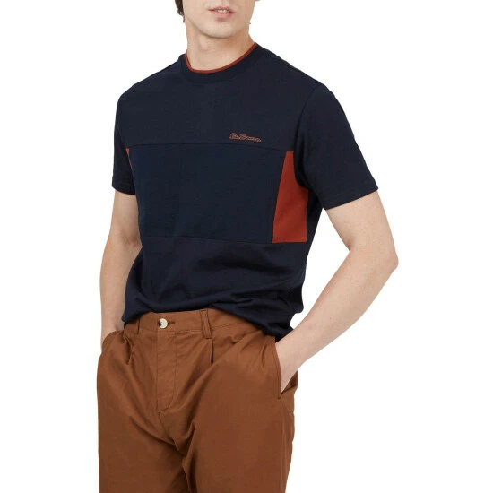 Ben Sherman Pique Panel Tee For Male 7 Ben Sherman Pique Panel Tee For Male - Image 7