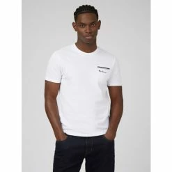 Ben Sherman Pique Pocket Tee For Male