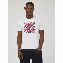Ben Sherman Retro Sport Print Tee For Male -Cheap Ben Sherman Store unnamed file 2082