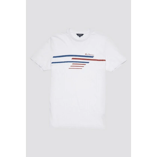 Ben Sherman Sports Stripe Tee For Male 4 Ben Sherman Sports Stripe Tee For Male - Image 4