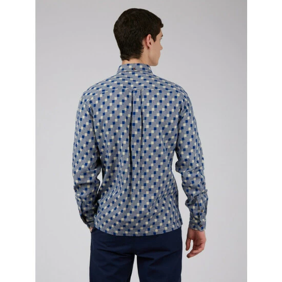 Ben Sherman Ska Gingham Overshirt For Male 3 Ben Sherman Ska Gingham Overshirt For Male - Image 3
