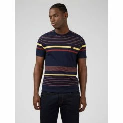 Ben Sherman Engineered Stripe Tee For Male -Cheap Ben Sherman Store unnamed file 2196