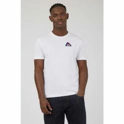 Ben Sherman Palm Logo Embroidered Tee For Male
